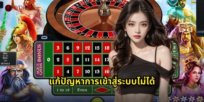 แก้ปัญหาการเข้าสู่ระบบไม่ได้