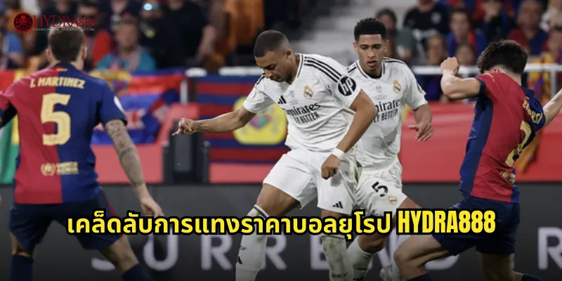 เคล็ดลับการแทงราคาบอลยุโรป HYDRA888